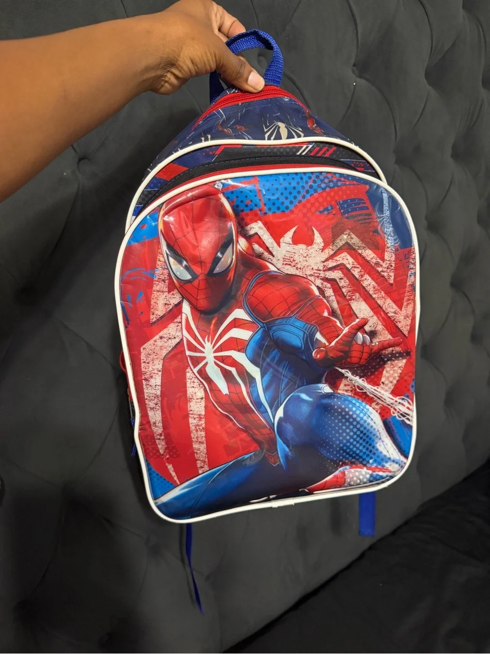 Spider-Man Graphic Kids Backpack - Red/Blue